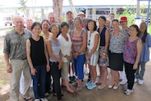 Master Gardeners at Arizona Memorial